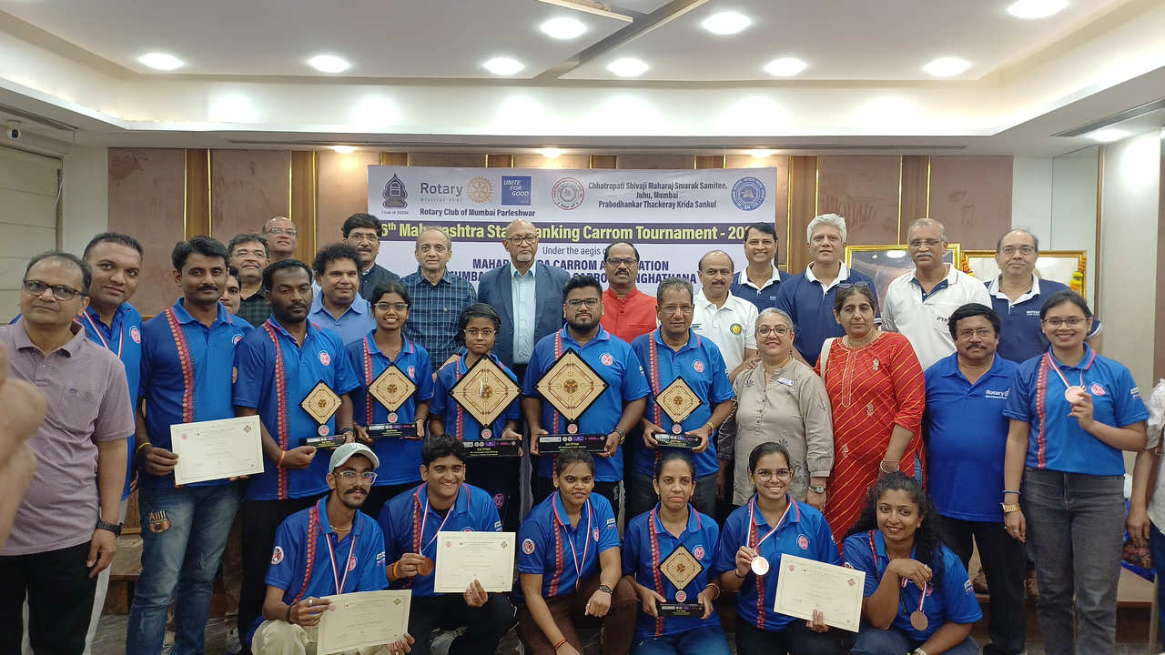 6th Rotary Club of Mumbai Parleshwar State Ranking Carrom Tournament 2026-27